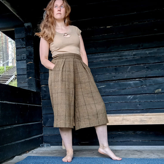 Fernway Culottes - Adult ~ Digital Pattern + Video Class