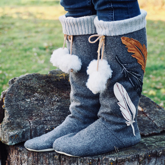 BUNDLE - Family Tie Back Boots ~ Digital Pattern + Video Class