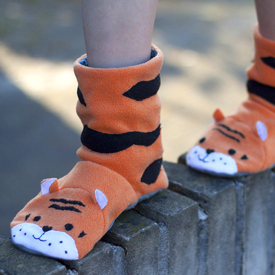 Animal Boots for Big Kids - Twig + Tale  - Digital PDF Sewing Pattern