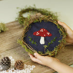 Toadstool Embroidery Pattern
