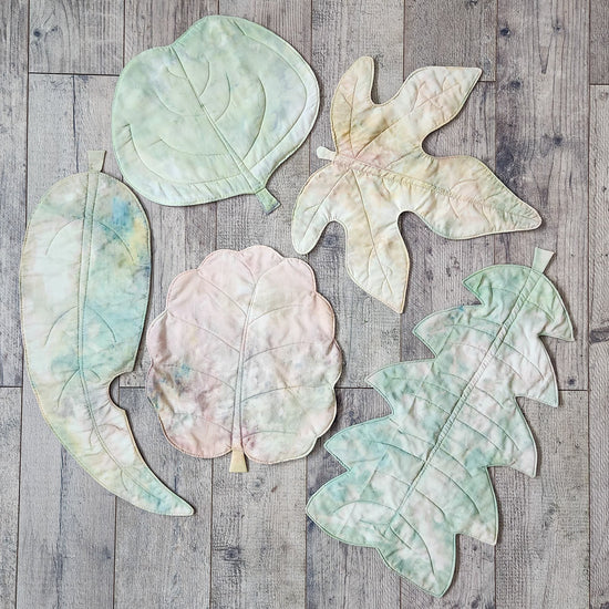 Australian Leaf Sewing Patterns - Mini ~  5 leaf shapes in mini sizes