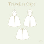 Traveller Cape - Child ~ gender neutral + reversible