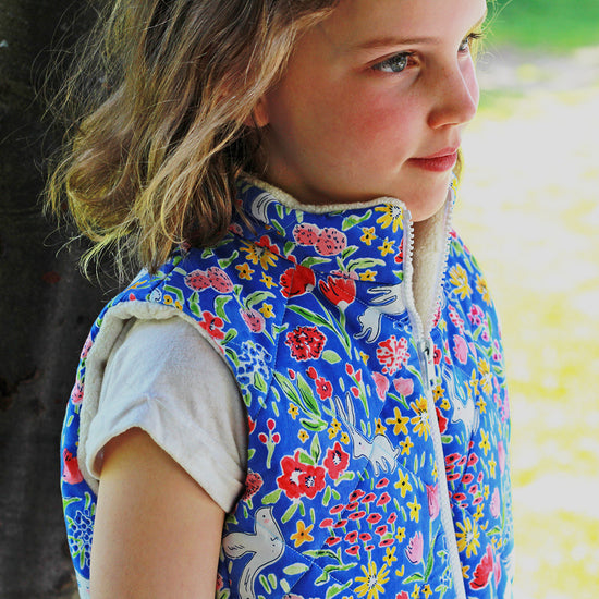 children's trailblazer vest pdf digital sewing pattern by Twig and Tale 2