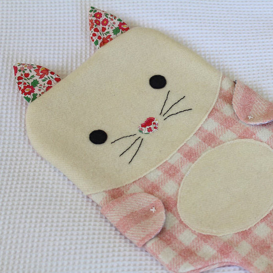Animal Themed Hot water bottle covers -Twig + Tale - Digital PDF sewing pattern