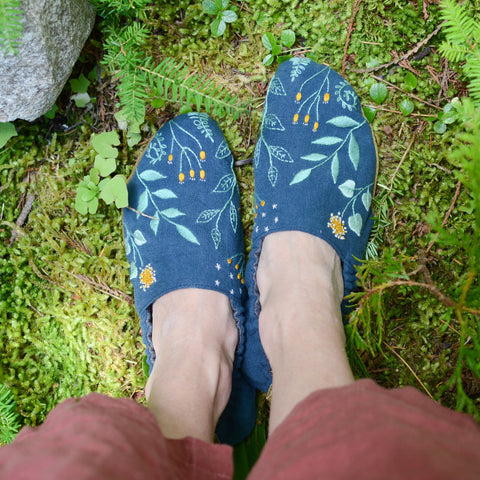 Wayfarer Shoes for Adults sewing pattern from Twig + Tale