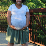 Meadow Maternity Skirt digital sewing pattern by Twig and Tale