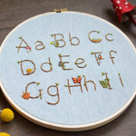 Woodland Alphabet Embroidery Pattern