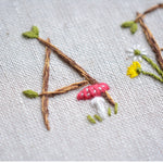 Woodland Alphabet Embroidery Pattern