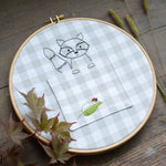 Woodland Raccoon - PDF digital embroidery pattern by Twig and Tale 2