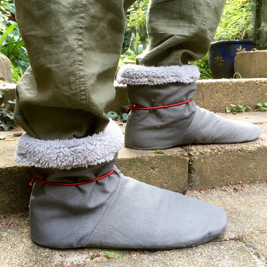 Tie Back Boots - Adult sizes - PDF digital sewing pattern by Twig + Tale  7