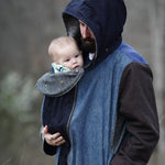 Nestledown Baby wearing  Coat digital Sewing Pattern by Twig + Tale 5