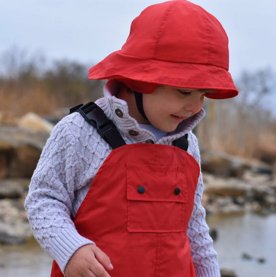 Sou'Wester Rain Hat PDF Sewing Pattern from Twig + Tale